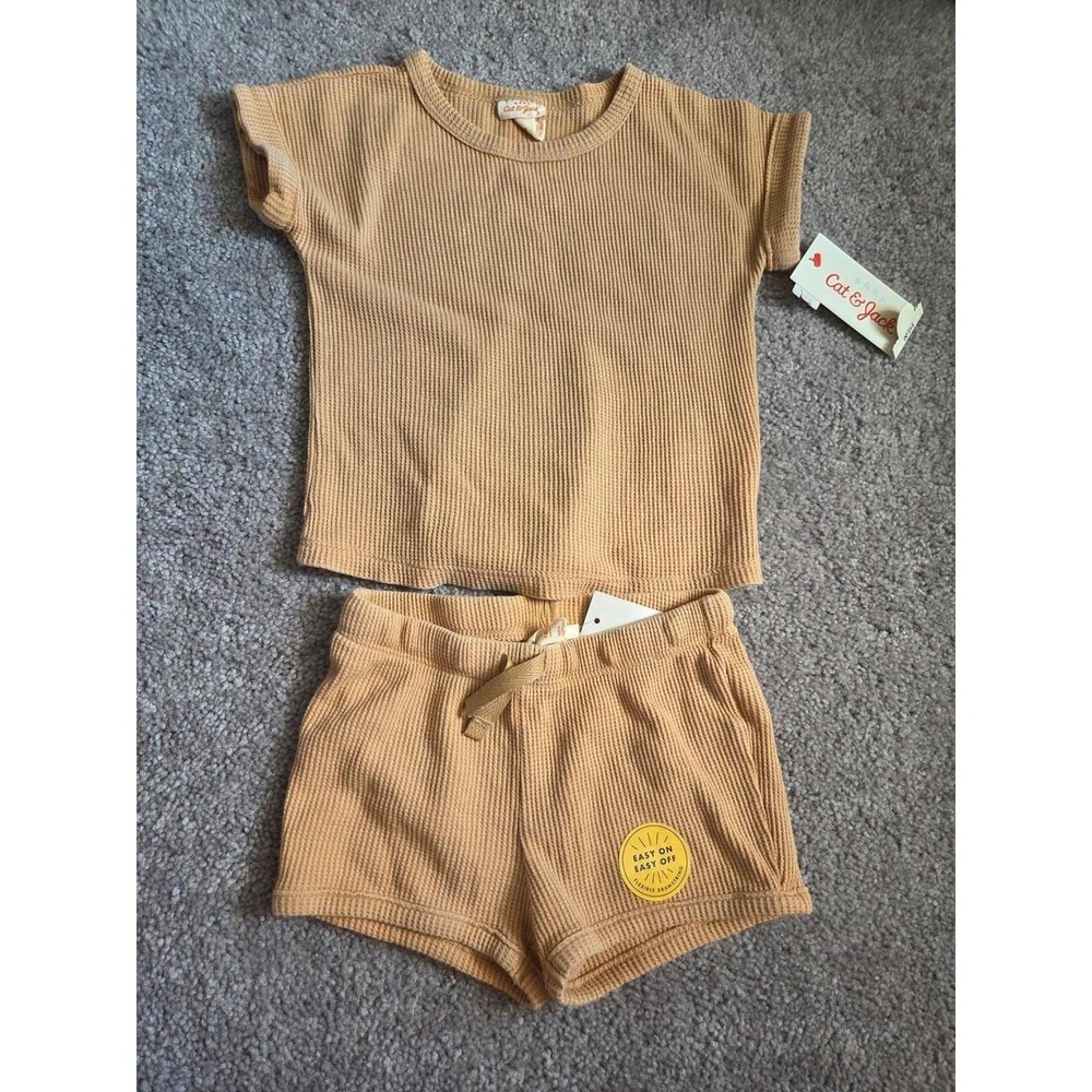 Cat and‎ jack baby boy set 12 mos